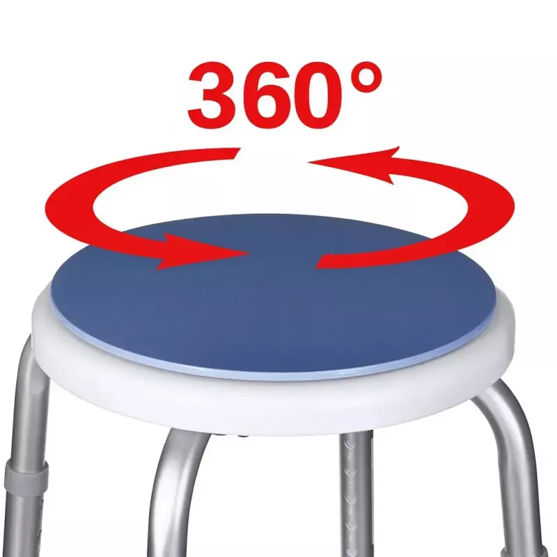 ActionMed KP400AM taburete de ducha giratorio