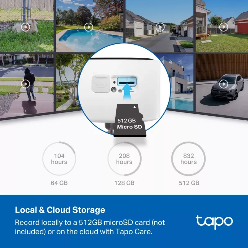 TP-Link Tapo C400 KIT Cámara de Vigilancia IP Exterior 1920 x 1080 Píxeles Pared