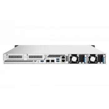 QNAP TS-h1090FU NAS Rack (1U) EPYC 7302P 128 GB DDR4 0 TB QuTS hero Black, Gris
