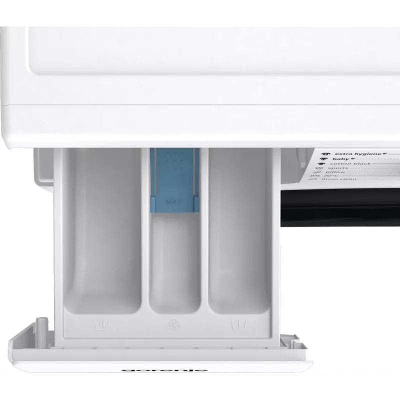 Gorenje Lavadora WNHPI94A1PS BK070, Carga Frontal, 9 kg, B, 75 dB, 1400 rpm, A