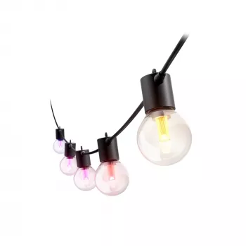 Philips Hue White and Colour Ambience Hue Festavia Globe guirnalda luminosa exterior 14 m extensión