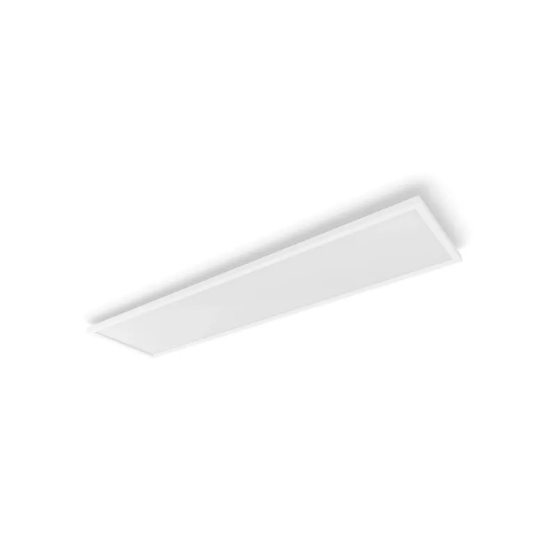 Philips Surimu Panel Rectangular Lámpara de Techo Inteligente, Bluetooth/Zigbee, 1200×300×48 mm, 220–240 V, Blanco