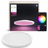 Philips Surimu Round Panel, Lámpara de Techo Inteligente, Bluetooth/Zigbee, Blanco, Aluminio, Multi, 2000 K