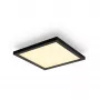 Philips Aurelle Square Panel, Lámpara de Techo Inteligente, Bluetooth/Zigbee, Negro, LED, Aluminio, Variable