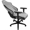 Silla gaming universal AEROCOOL CROWNASHGR — asiento/respaldo acolchados grises, reposabrazos 2D, estructura de acero, pistón de gas clase 4, peso máximo del usuario 150 kg