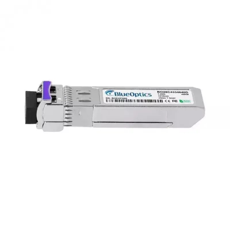 Módulo transceptor de red BlueOptics 02310XQV-BO — SFP de fibra óptica, 1250 Mbit/s, cSFP, plateado