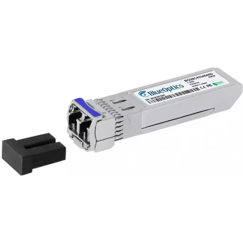 Transceptor SFP de fibra óptica BlueOptics AT-SPBD40DUAL-14-BO, interfaz cSFP, conector LC, Aluminio