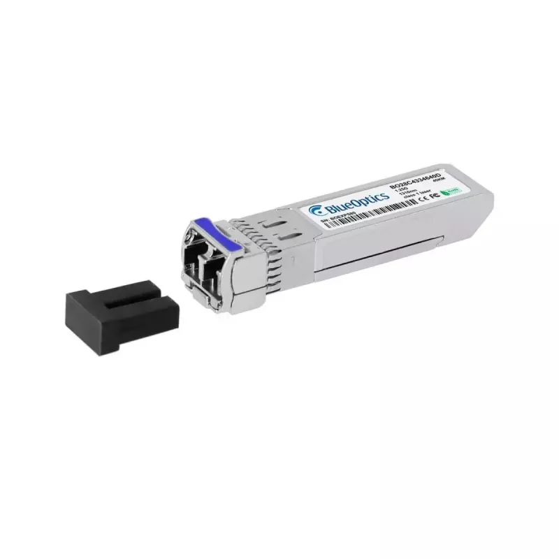 Transceptor SFP de fibra óptica BlueOptics BO28C4334640D-BO, conector LC, Aluminio, 0,02 kg