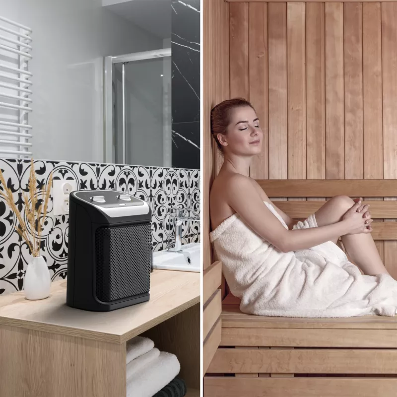 Rowenta Mini Excel SO9261 Interior Negro 1800 W Ventilador-calefactor eléctrico