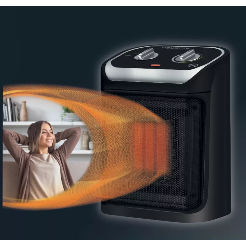 Rowenta Mini Excel SO9261 Interior Negro 1800 W Ventilador-calefactor eléctrico