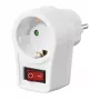 Hama 00223212 Adaptador de enchufe Tipo F Blanco