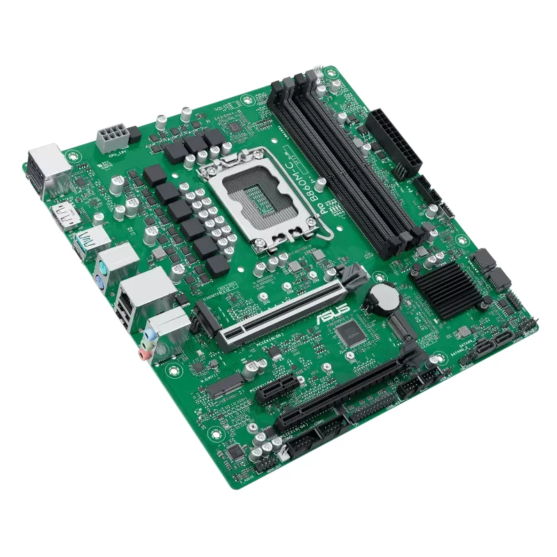 Placa base ASUS PRO B860M-C-CSM — Intel B860, LGA 1851 (Socket V1), Micro ATX, 4× DIMM DDR5, 256 GB máx.