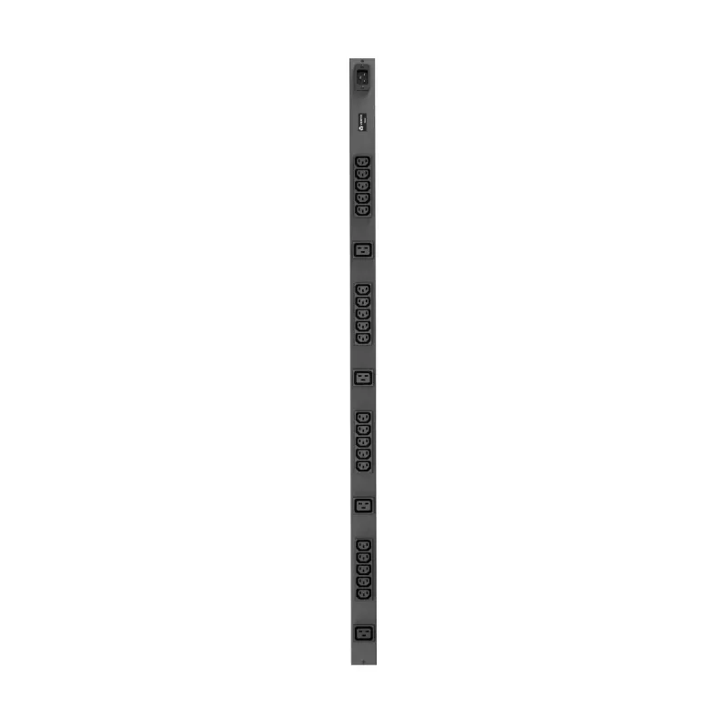 Vertiv Geist rPDU, Basic, 0U, entrada C20 230V 16A, salidas (20)C13 | (4)C19 unidad de distribución de corriente (PDU) 24 salidas AC negro