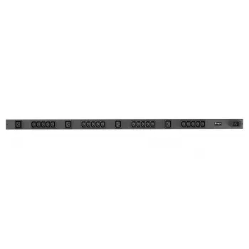 Vertiv Geist rPDU, Basic, 0U, entrada C20 230V 16A, salidas (20)C13 | (4)C19 unidad de distribución de corriente (PDU) 24 salidas AC negro
