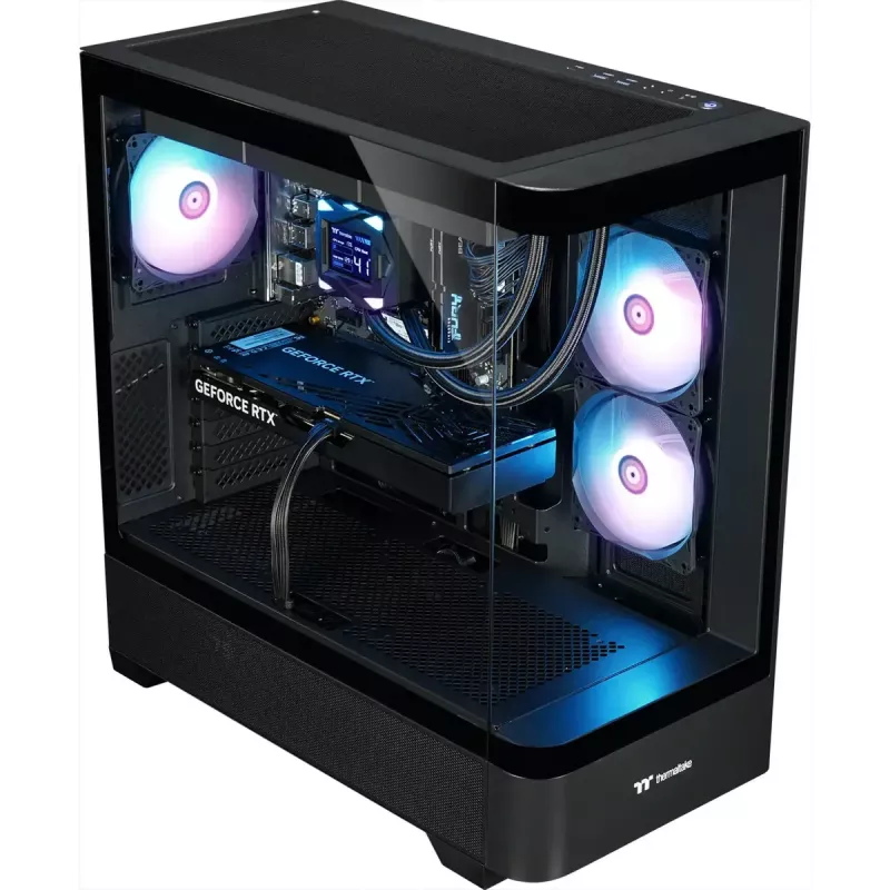 PC gaming de sobremesa THERMALTAKE FTW V290a 5070 negro/transparente, Windows 11 Pro