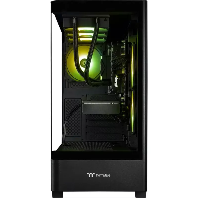 PC gaming de sobremesa THERMALTAKE FTW V290a 5070 negro/transparente, Windows 11 Pro