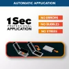 Cellularline Fortified Xtreme Glass - iPhone 16 vidrio templado ultrarresistente con bordes reforzados, fácil de instalar y extremadamente resistente