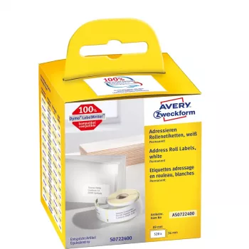 Etiqueta autoadhesiva Avery AS0722400