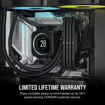 Corsair Vengeance, DDR5-6400, CL32, AMD EXPO + Intel XMP 3.0 - 32 GB Dual-Kit, gris