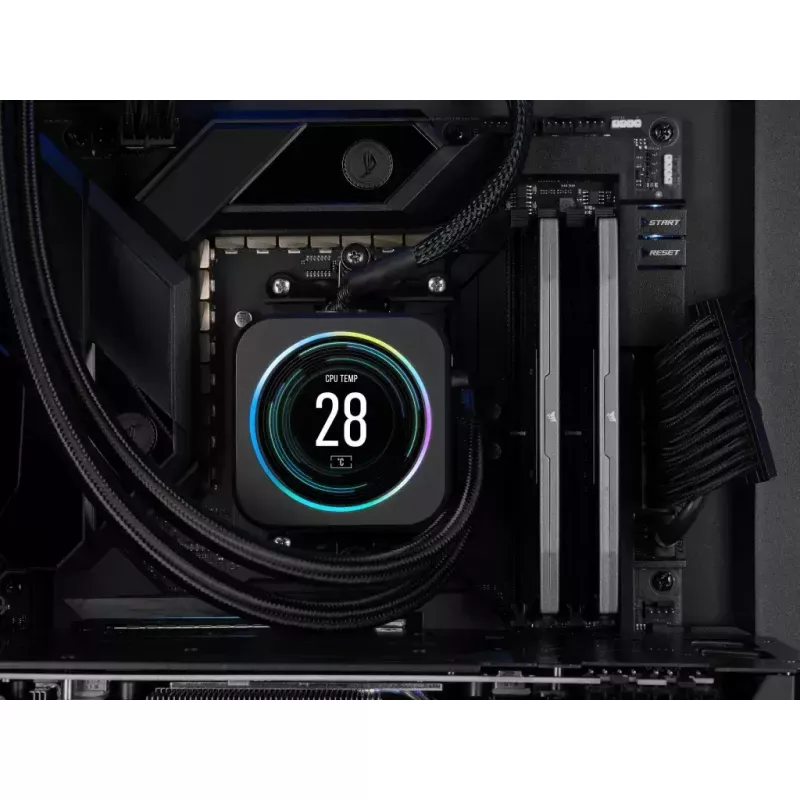Corsair Vengeance, DDR5-6400, CL32, AMD EXPO + Intel XMP 3.0 - 32 GB Dual-Kit, gris