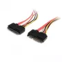 StarTech.com Cable de alimentación y datos SATA de 22 pines de 30 cm