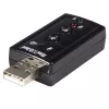 StarTech.com Adaptador de audio estéreo USB Virtual 7.1 Tarjeta de sonido externa
