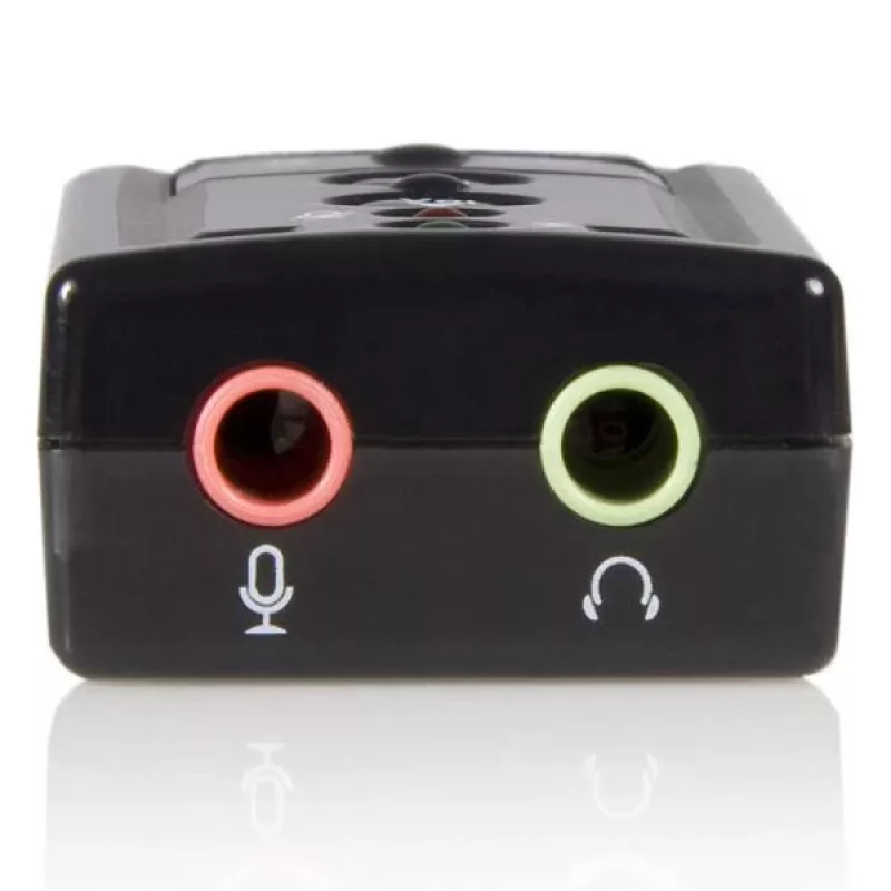 StarTech.com Adaptador de audio estéreo USB Virtual 7.1 Tarjeta de sonido externa
