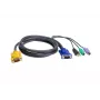 ATEN Cable KVM PS/2 USB 1,8 m