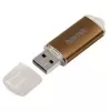 Hama 32GB Laeta memoria USB Type-A 2.0 marrón, transparente