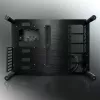 RAIJINTEK Paean caja para PC de sobremesa – negra transparente, ATX/Micro-ATX/Mini-ITX, 4x USB 3.2 Gen1, 3x bahías de 3,5 pulgadas + 3x de 2,5 pulgadas