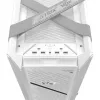 Caja para PC ASUS ROG Strix Helios II Midi Tower blanca — compatible con EATX/ATX/Micro-ATX/Mini-ITX, 3x140mm frontal + 1x140mm trasero, 2× bahías de 3,5 pulgadas + 4× de 2,5 pulgadas, cristal templado