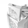 Caja para PC ASUS ROG Strix Helios II Midi Tower blanca — compatible con EATX/ATX/Micro-ATX/Mini-ITX, 3x140mm frontal + 1x140mm trasero, 2× bahías de 3,5 pulgadas + 4× de 2,5 pulgadas, cristal templado