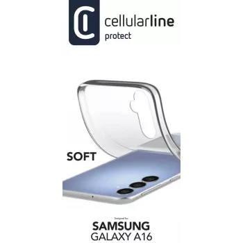 Cellularline Soft - Galaxy A16 funda de goma blanda, cubierta, Samsung, Galaxy A16, 17 cm (6,7