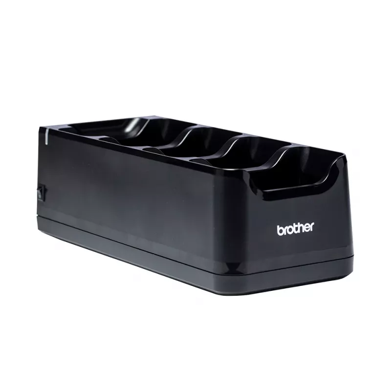 Cargador para impresora portátil Brother PA4CR002EU — cargador de interior, negro, compatible con impresoras portátiles Brother