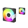 Ventilador de carcasa 140 mm Arctic Freezer P14 Pro Reverse A-RGB — PWM, 140 mm, 166,5 m³/h, 5,1 mmH2O, FDB, negro