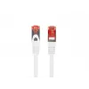 Cable de red LANBERG PCF6-10CU-0050-W Cat6 S/FTP (S-STP) blanco 0,5 m RJ-45–RJ-45