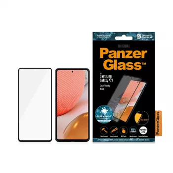 Protector de pantalla PanzerGlass Samsung Galaxy A72 resistente a arañazos y golpes