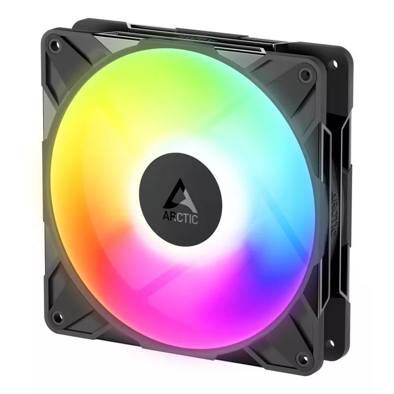 ARCTIC Freezer P14 Pro Reverse A-RGB - pack de 3 - ventilador A-RGB PWM de 140 mm con distribuidor de cables