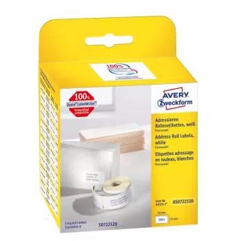 Etiquetas autoadhesivas Avery AS0722520