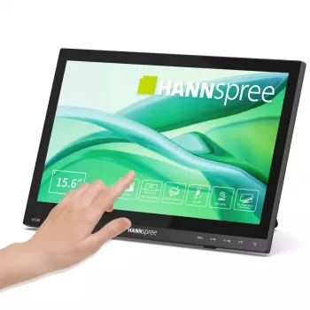 HANNspree HT165HPB monitor táctil LCD IPS Full HD de 39,6 cm (15,6