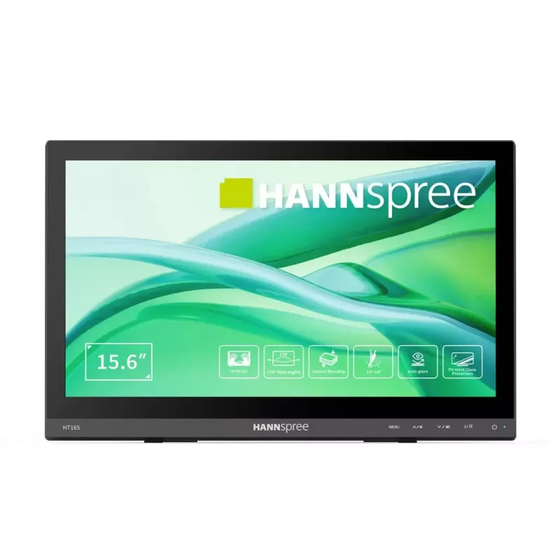 HANNspree HT165HPB monitor táctil LCD IPS Full HD de 39,6 cm (15,6