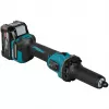 Amoladora recta a batería Makita GD001GZ XGT 40V (solo cuerpo, negro/azul)