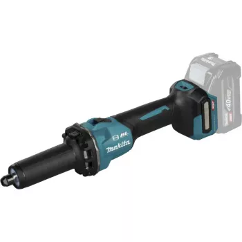 Amoladora recta a batería Makita GD001GZ XGT 40V (solo cuerpo, negro/azul)