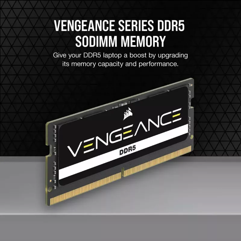 CORSAIR Vengeance DDR5 SDRAM 24GB 2600MHz CL44 no-ECC SO DIMM 262-PIN