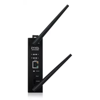 Punto de acceso inalámbrico Zyxel IAP500BE — doble banda 2.4/5 GHz, 5012 Mbit/s, PoE, 1×RJ-45, antenas externas, negro
