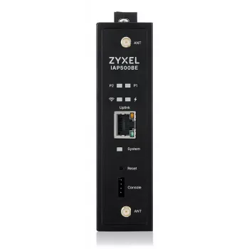 Punto de acceso inalámbrico Zyxel IAP500BE — doble banda 2.4/5 GHz, 5012 Mbit/s, PoE, 1×RJ-45, antenas externas, negro