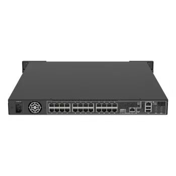 Grabador de vídeo en red AXIS S2224 Mk II 1U negro — 24 canales, hasta 7680×4320, HDD de 6 TB, SSD de 256 GB, RAID 0/1/10