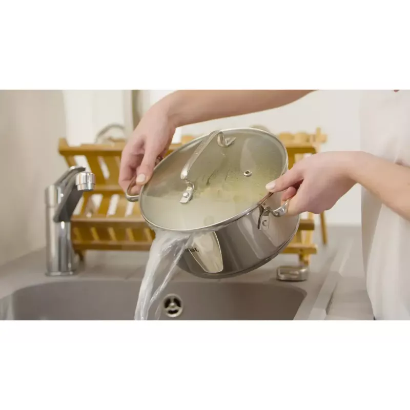 Set de ollas Tefal Duetto+ G719S7, acero inoxidable, 7 piezas (cacerolas con mango Ø16/20/24 cm, olla baja Ø16 cm), inducción, tapas, apto para horno hasta 250°C