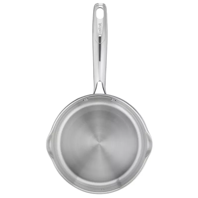 Set de ollas Tefal Duetto+ G719S7, acero inoxidable, 7 piezas (cacerolas con mango Ø16/20/24 cm, olla baja Ø16 cm), inducción, tapas, apto para horno hasta 250°C