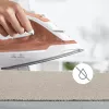 Tefal Virtuo 30 FV2C40E0 Plancha de ropa en seco y vapor, suela cerámica, 2000 W, melocotón, blanco